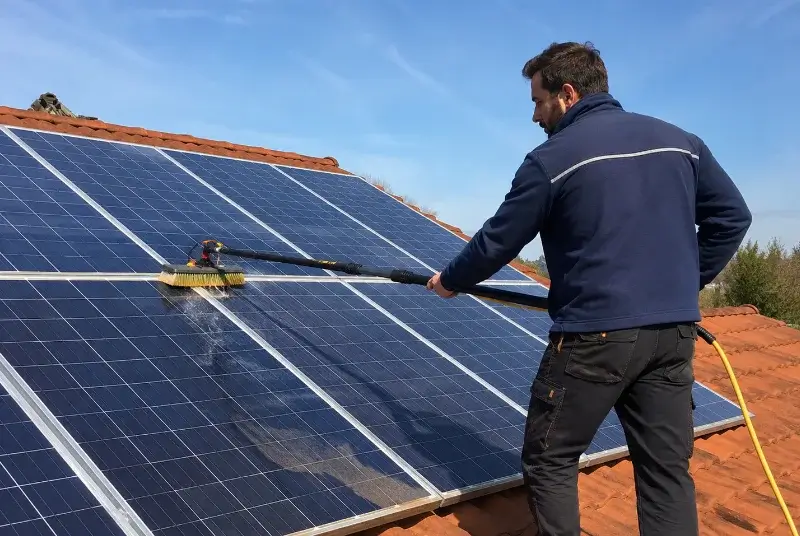 Nettoyage et entretien de panneaux solaires à Vicq-d'Auribat